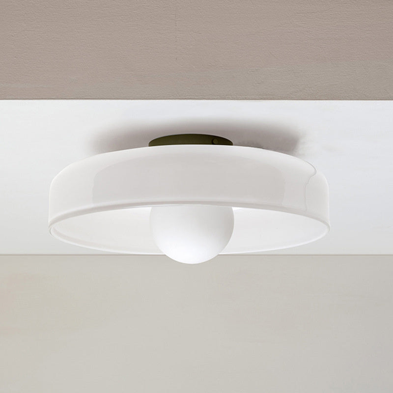 LumiAura Glass Ceiling Light