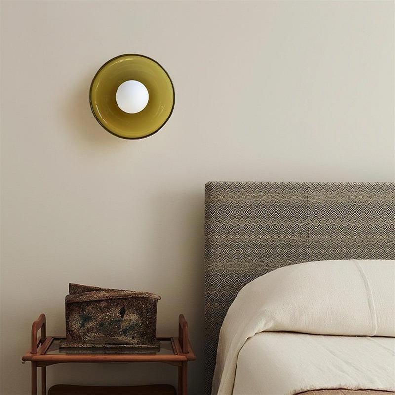LumiAura Glass Ceiling Light