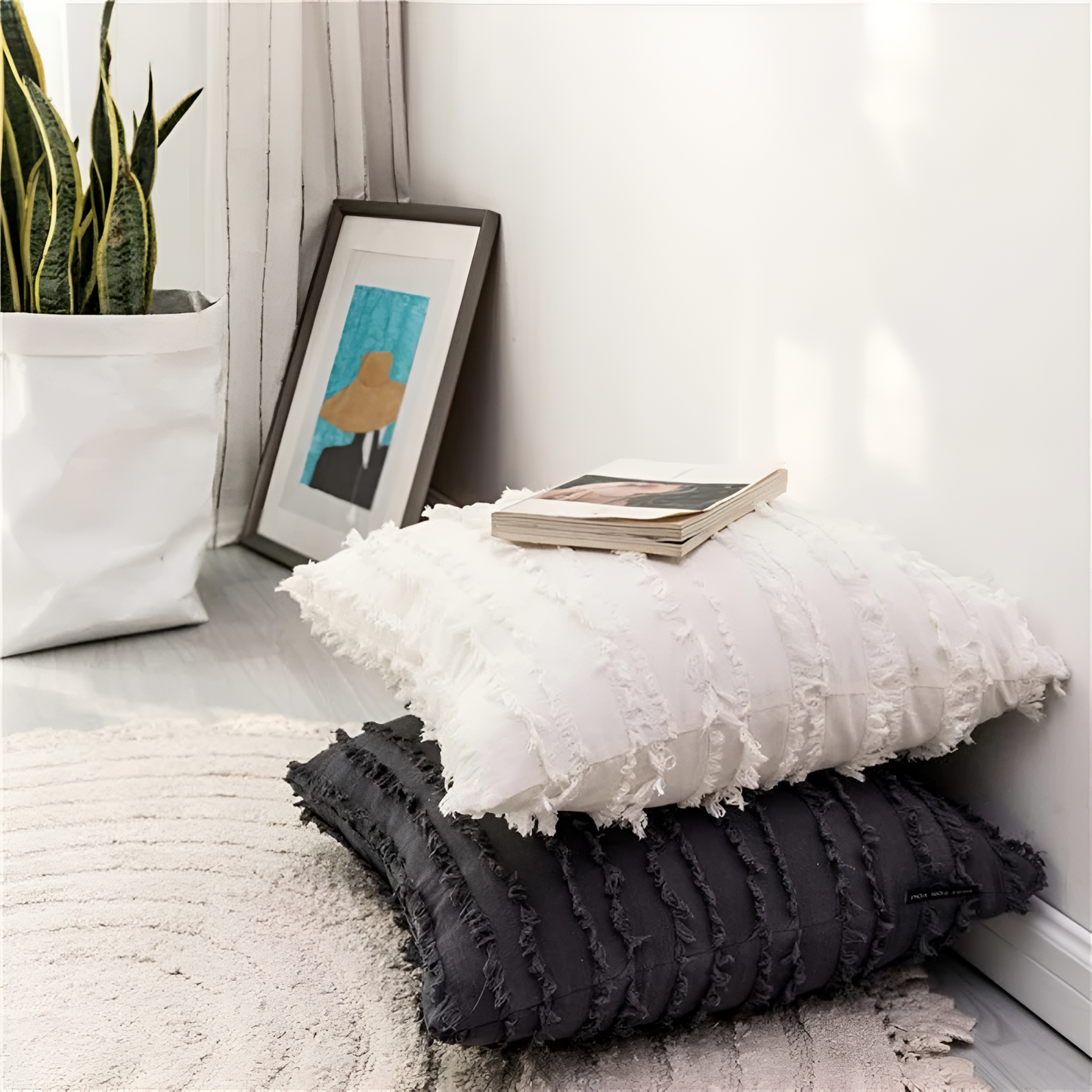 Fringe Boho Cushion Cover