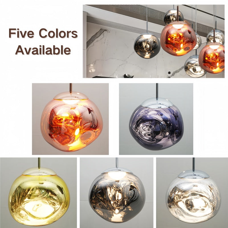 Lava Glow Globe Pendant Light
